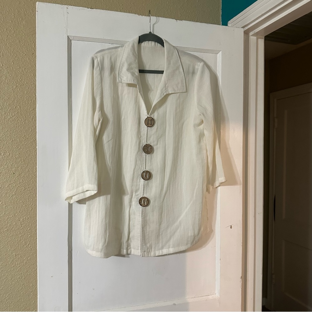 Fridaze linen tunic size L